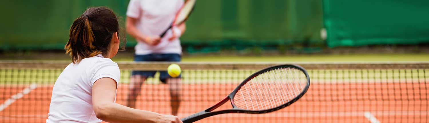 Tennis spielen