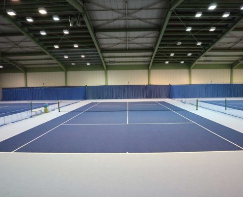 tennishalle teppich
